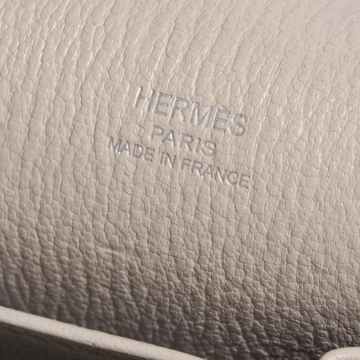 Premium Hermès Replica Jypsiere 28 Togo Gris Perle/Gris Tourterelle PHW - Direct Luxury Fashion - Image 2