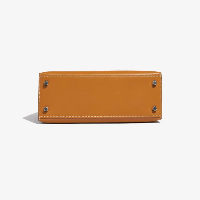 Premium Hermès Replica Kelly 25 Sable Butler Natural PHW - Direct Luxury Fashion - Image 3