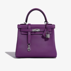 Premium Hermès Replica Kelly 25 Swift Anemone PHW | DLF
