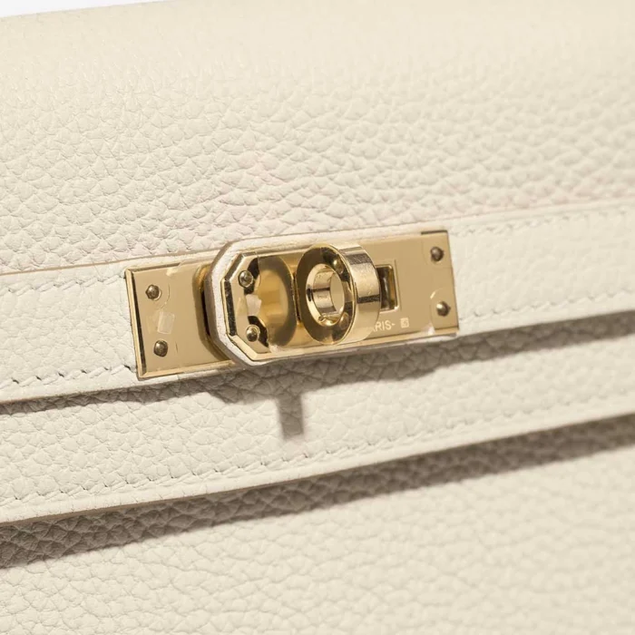 Premium Hermès Replica Kelly 25 Togo Beton GHW - Direct Luxury Fashion - Image 7