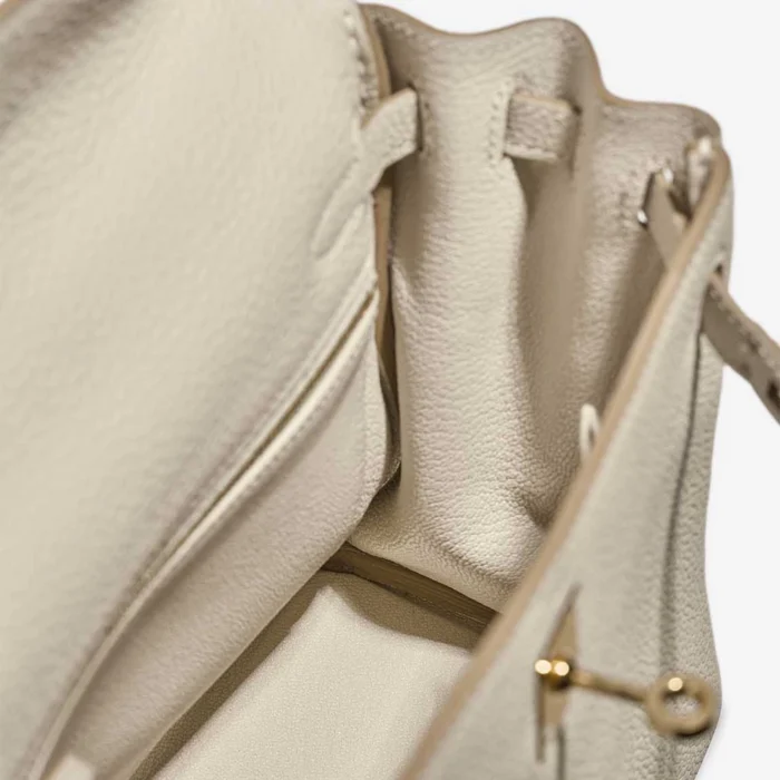 Premium Hermès Replica Kelly 25 Togo Beton GHW - Direct Luxury Fashion - Image 5