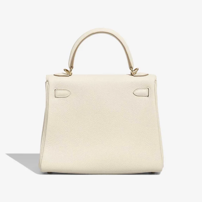 Premium Hermès Replica Kelly 25 Togo Beton GHW - Direct Luxury Fashion - Image 2
