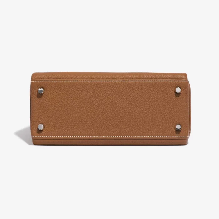 Premium Hermès Replica Kelly 25 Togo Gold PHW - Direct Luxury Fashion - Image 3