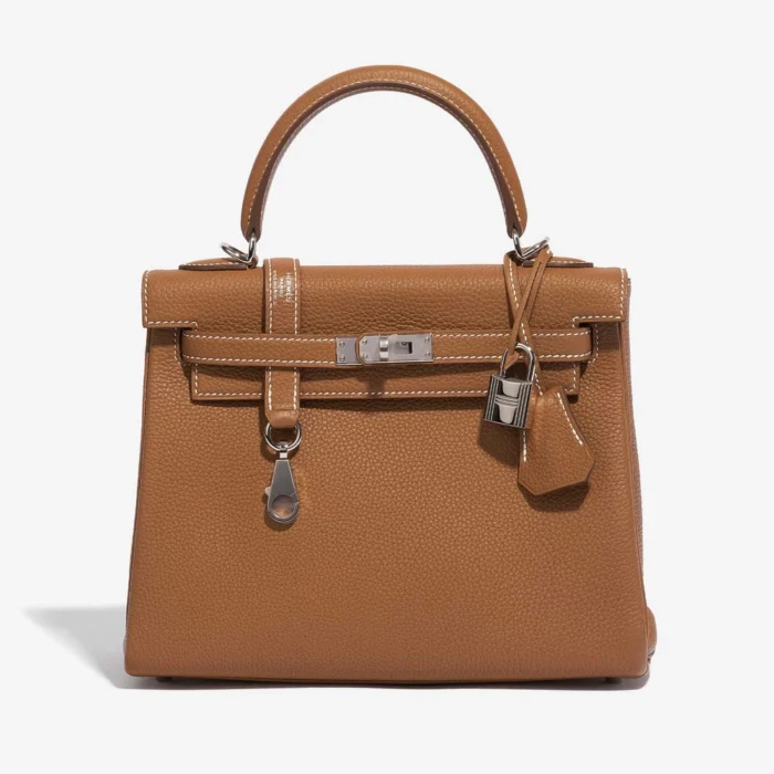 Premium Hermès Replica Kelly 25 Togo Gold PHW | Direct Luxury Fashion