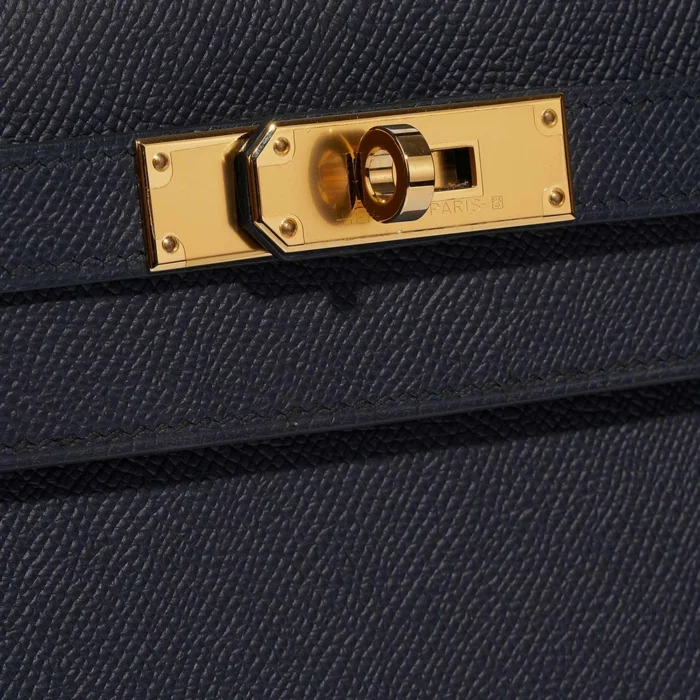 Hermès Replica Kelly 25 Matte Alligator Black GHW - DLF - Image 7