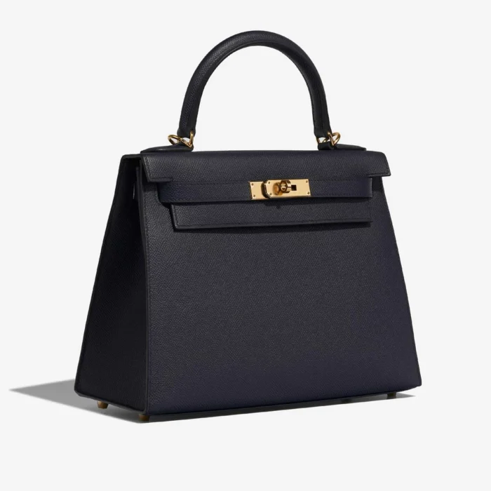 Hermès Replica Kelly 25 Matte Alligator Black GHW - DLF - Image 4