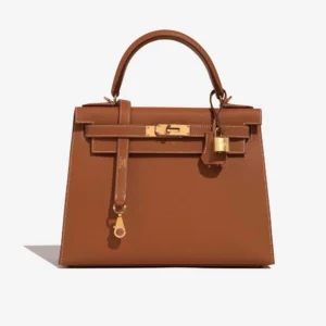 Premium Hermès Replica Kelly 28 Epsom Gold GHW | Direct Luxury