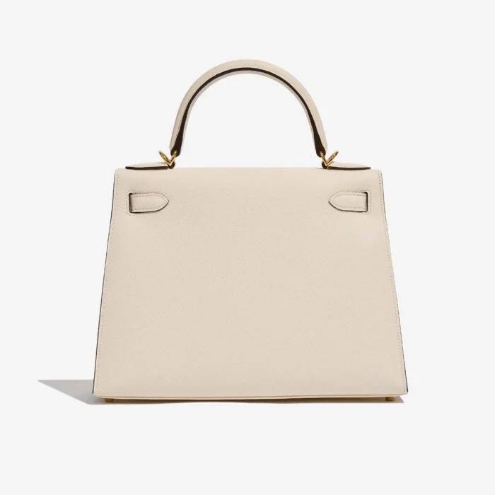 Premium Hermès Replica Kelly 28 Epsom Nata GHW - Direct Luxury Fashion - Image 2