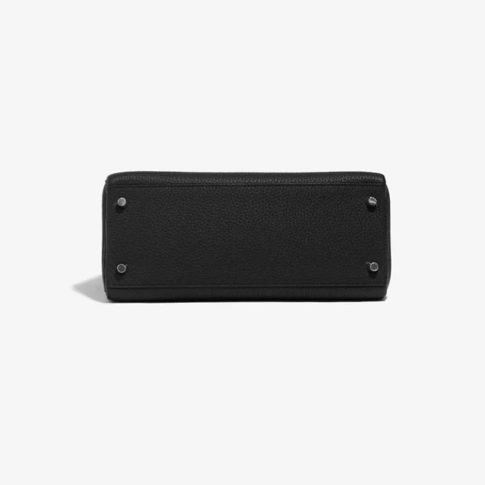 Premium Hermès Replica Kelly 28 Togo Black PHW - Direct Luxury Fashion - Image 3
