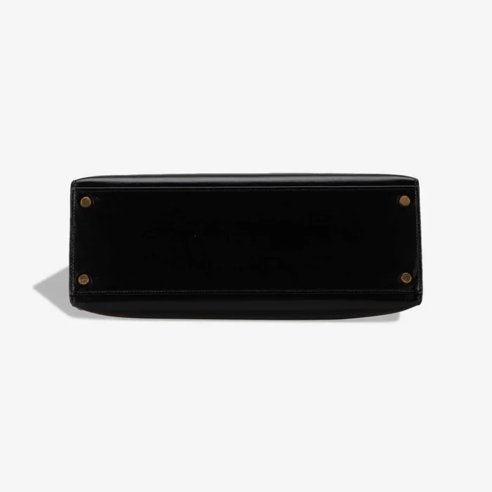 Premium Hermès Replica Kelly 32 Box Black GHW - Direct Luxury Fashion - Image 3