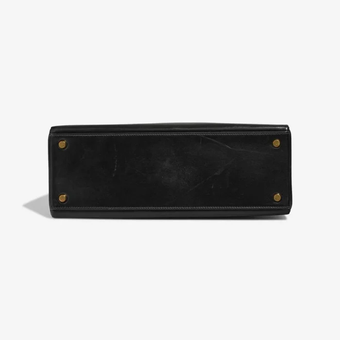 Premium Hermès Replica Kelly 32 Box Black GHW - Direct Luxury Fashion - Image 3