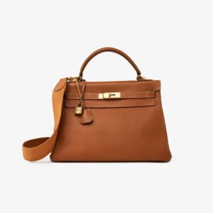 Premium Hermès Replica Kelly 32 Epsom Gold GHW