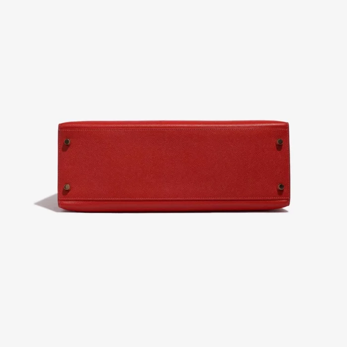 Premium Hermès Replica Kelly 32 Epsom Rouge Casaque GHW - Direct Luxury Fashion - Image 3