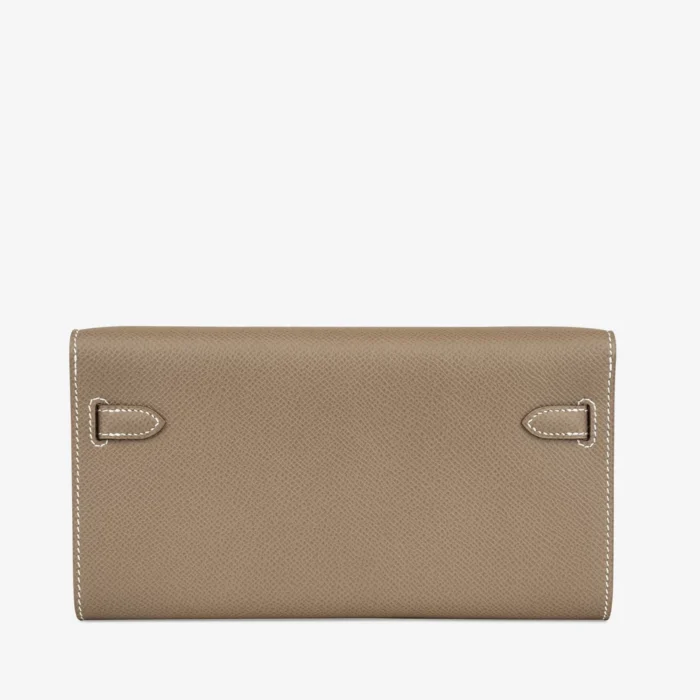 Premium Hermès Replica Kelly To Go Epsom Etoupe PHW - Direct Luxury Fashion - Image 2