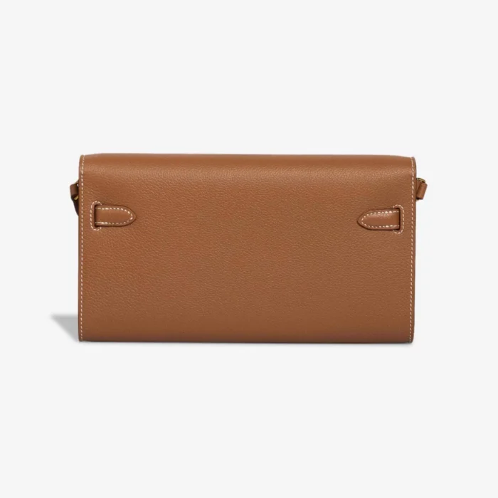 Premium Hermès Replica Kelly To Go Evercolor Gold GHW - Direct Luxury Fashion - Image 2