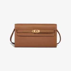 Premium Hermès Replica Kelly To Go Evercolor Gold GHW - Direct Luxury Fashion