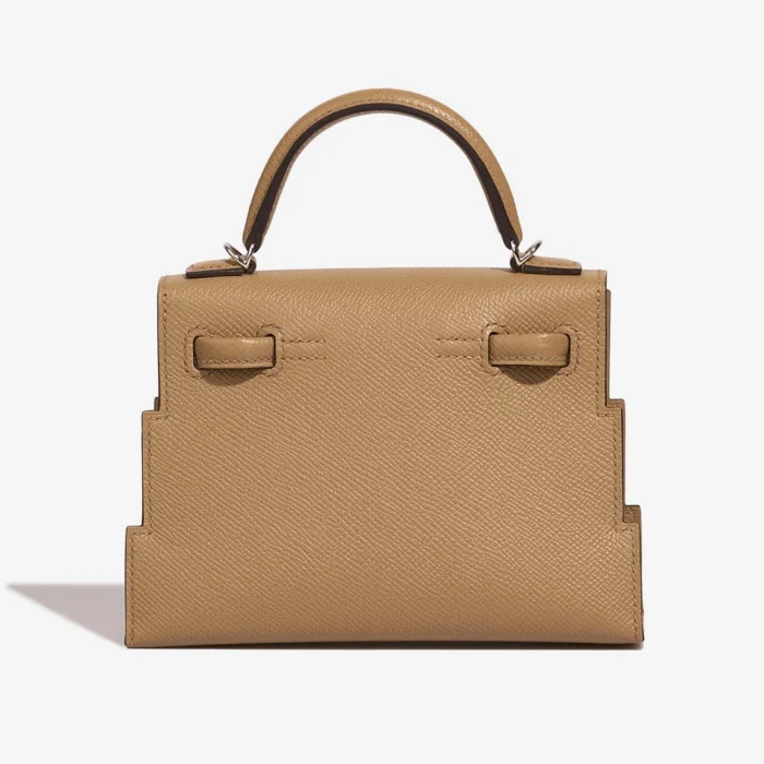 Premium Hermès Replica Kellydole Picto Epsom Chai/Mauve/Terre Battue/Celeste PHW - Direct Luxury Fashion - Image 2