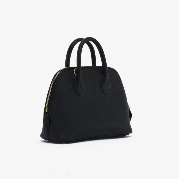 Premium Hermès Replica Mini Bolide Chevre Black GHW - Direct Luxury Fashion - Image 4