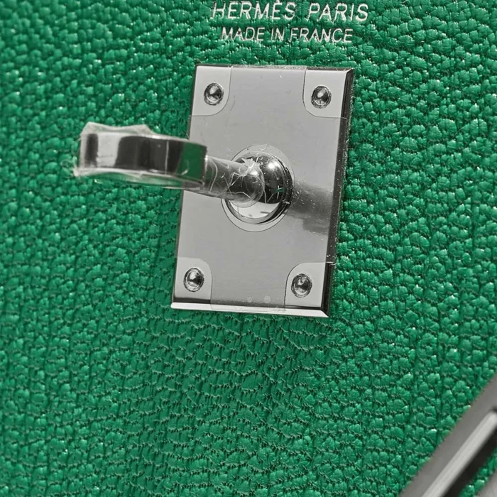 Premium Hermès Replica Mini Kelly Chevre Mysore Menthe PHW - Direct Luxury Fashion - Image 6