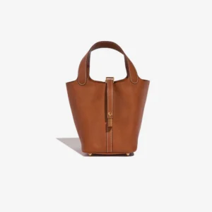Premium Hermès Replica Picotin 18 Barenia Fauve GHW | DLF