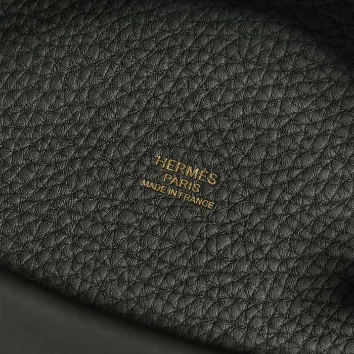 Premium Hermès Replica Picotin 18 Clemence Vert Fonce GHW - Direct Luxury Fashion - Image 2