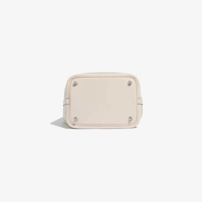 Premium Hermès Replica Picotin 18 Swift Nata/Vert/White PHW - Direct Luxury Fashion - Image 3