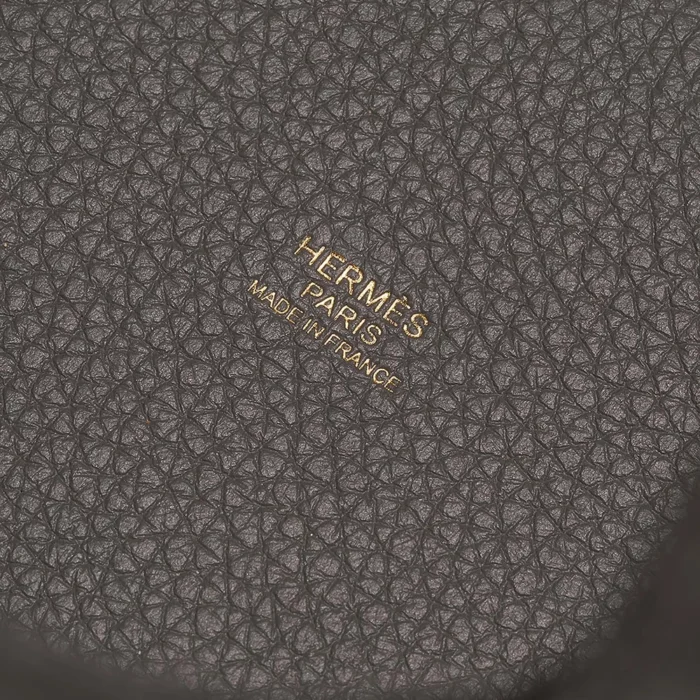 Premium Hermès Replica Picotin 18 Taurillon Clemence Gris Meyer GHW - Direct Luxury Fashion - Image 2