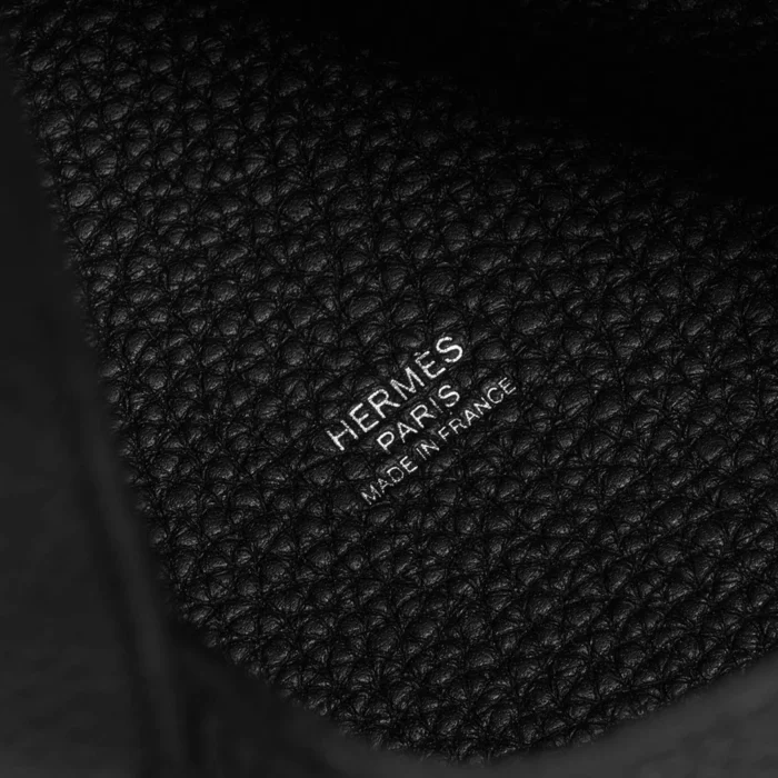 Premium Hermès Replica Picotin So Black 18 Taurillon Clemence Black SBHW - Direct Luxury Fashion - Image 2