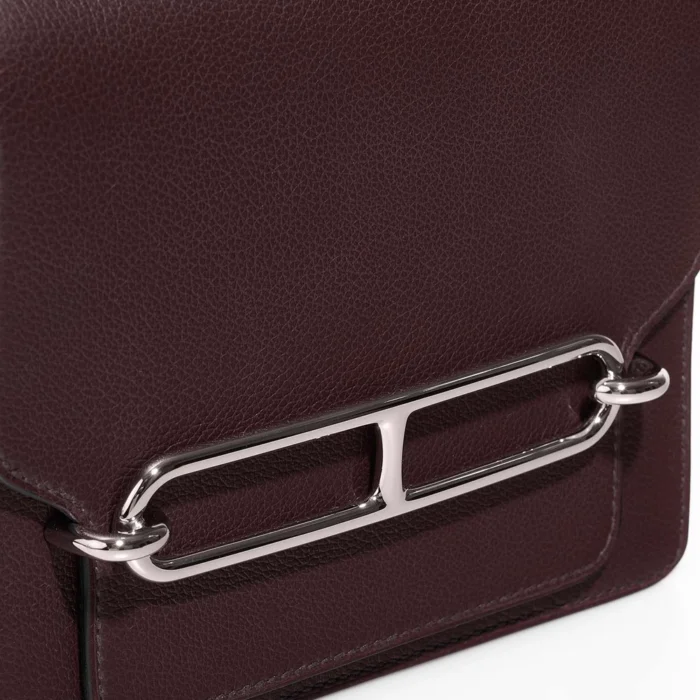 Premium Hermès Replica Roulis 18 Evercolor Rouge Sellier PHW - Direct Luxury Fashion - Image 7