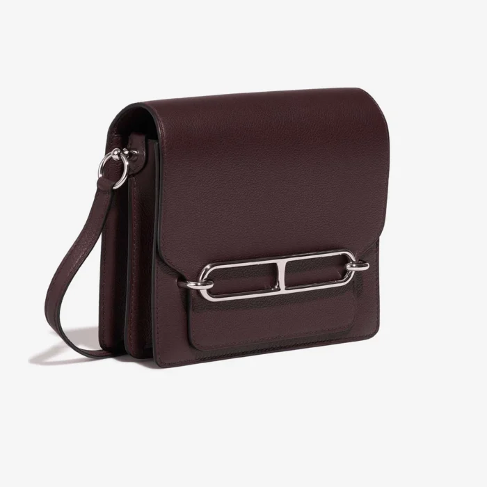 Premium Hermès Replica Roulis 18 Evercolor Rouge Sellier PHW - Direct Luxury Fashion - Image 5