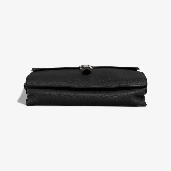 Premium Hermès Replica Sac a Depêches 2-38 Togo Black PHW - Direct Luxury Fashion - Image 4