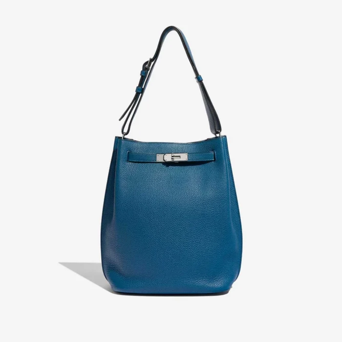 Premium Hermès Replica So Kelly 26 Togo Cobalt PHW | DLF